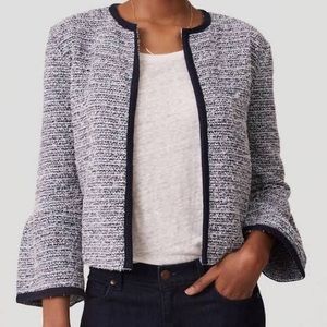 LOFT bell sleeve jacket